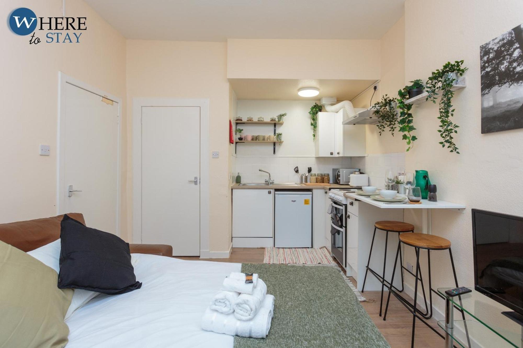 Cosy 1 Bed Flat Near City Centre Appartement Edinburgh Buitenkant foto